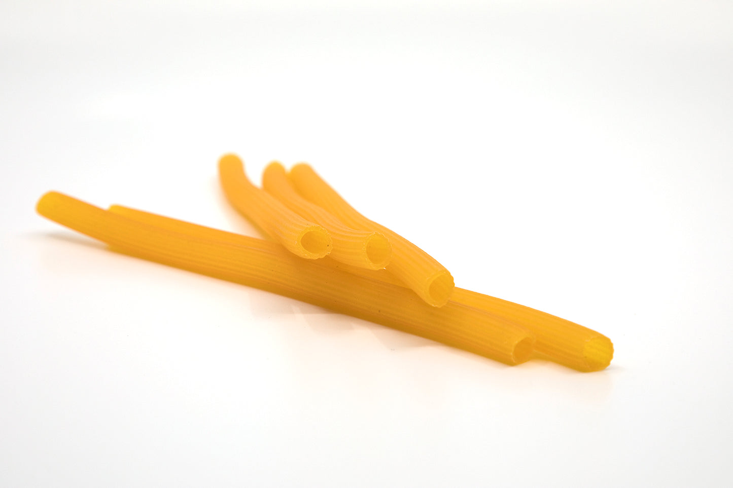 Pasta straws, yellow, 13cm, 500 pcs.