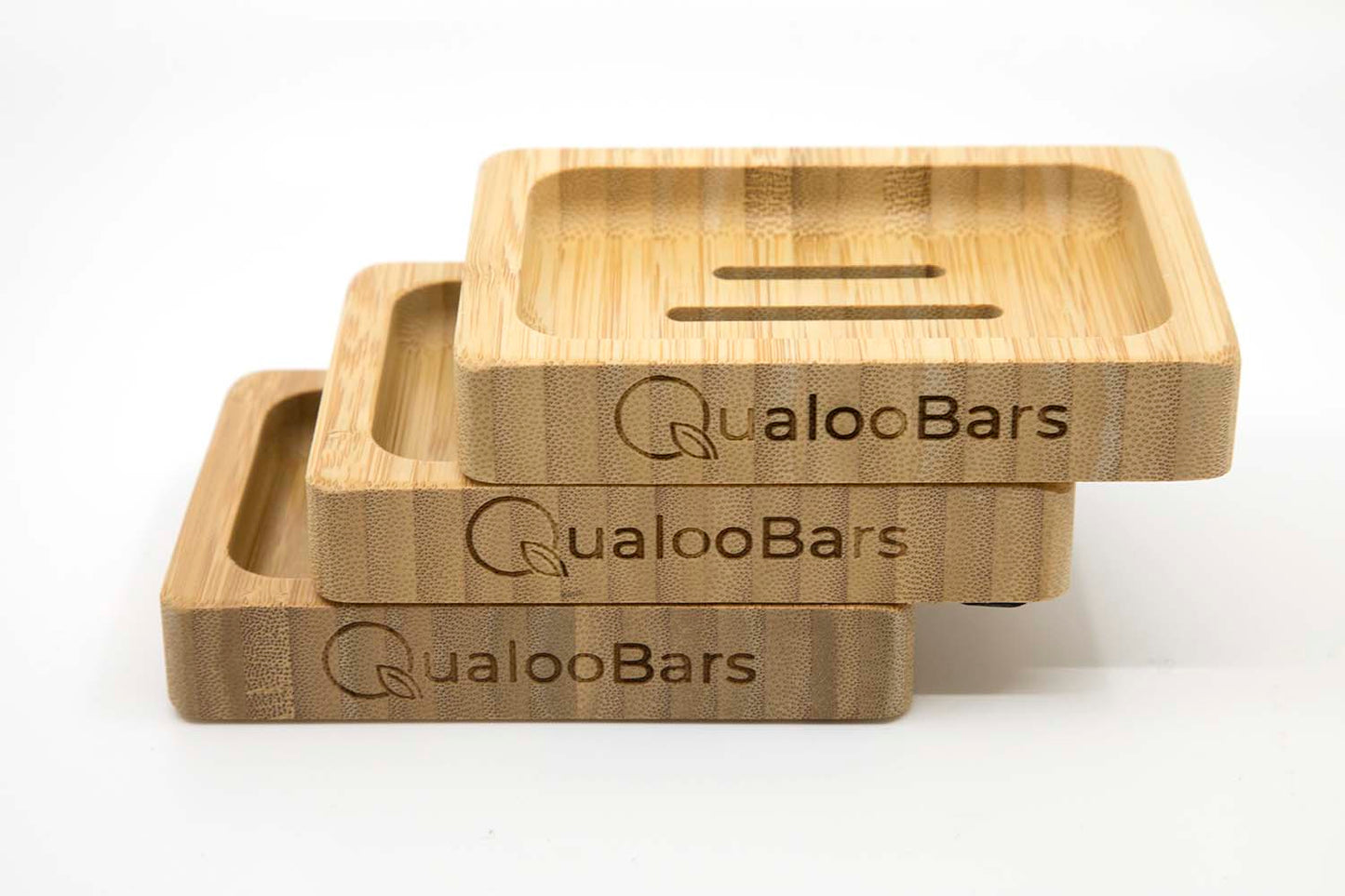 Bamboo soap dish (10 pieces)