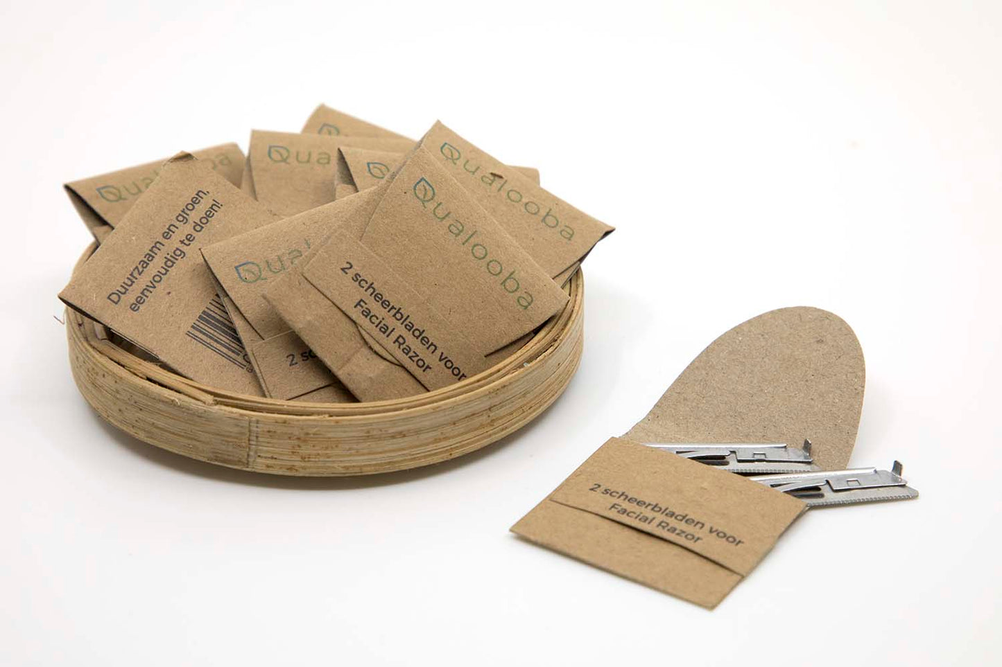 Set van 2 Scheerbladen voor Facial Razor (20 sets)